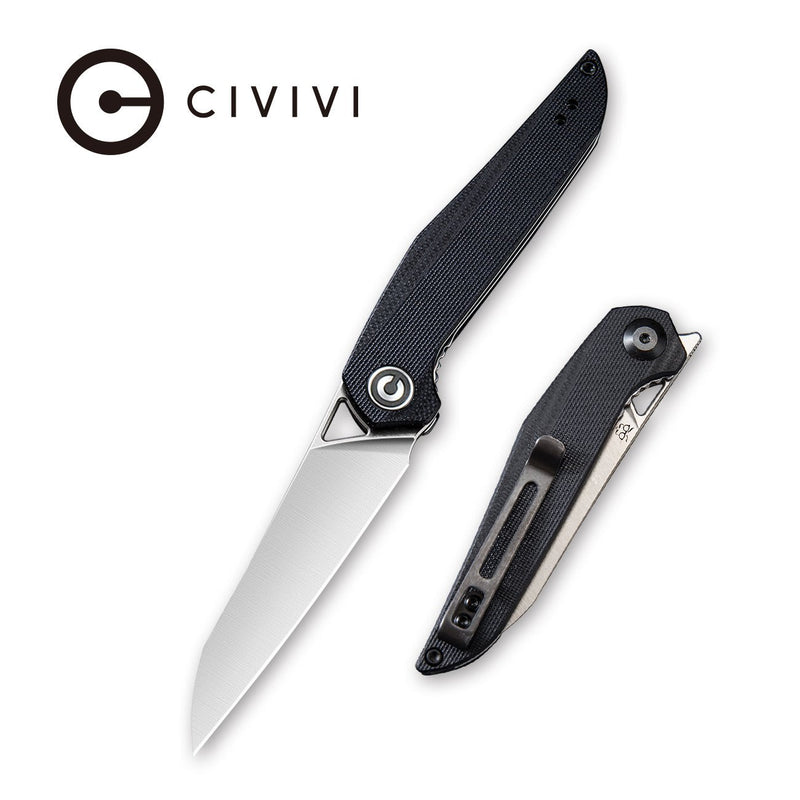 CIVIVI McKenna Front Flipper Knife G10 Handle (2.92" D2 Blade) C905C