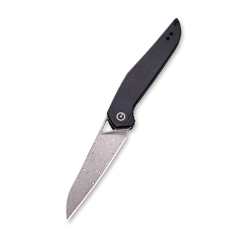 CIVIVI McKenna Front Flipper Knife G10 Handle (2.92'' Damascus Blade) C905DS