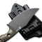 CIVIVI Midwatch Fixed Blade Knife Micarta Handle (3.39" N690 Blade) C20059B-3