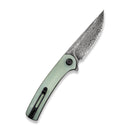 CIVIVI Mini Asticus Flipper Knife G10 Handle (3.25" Damascus Blade) C19026B-DS1