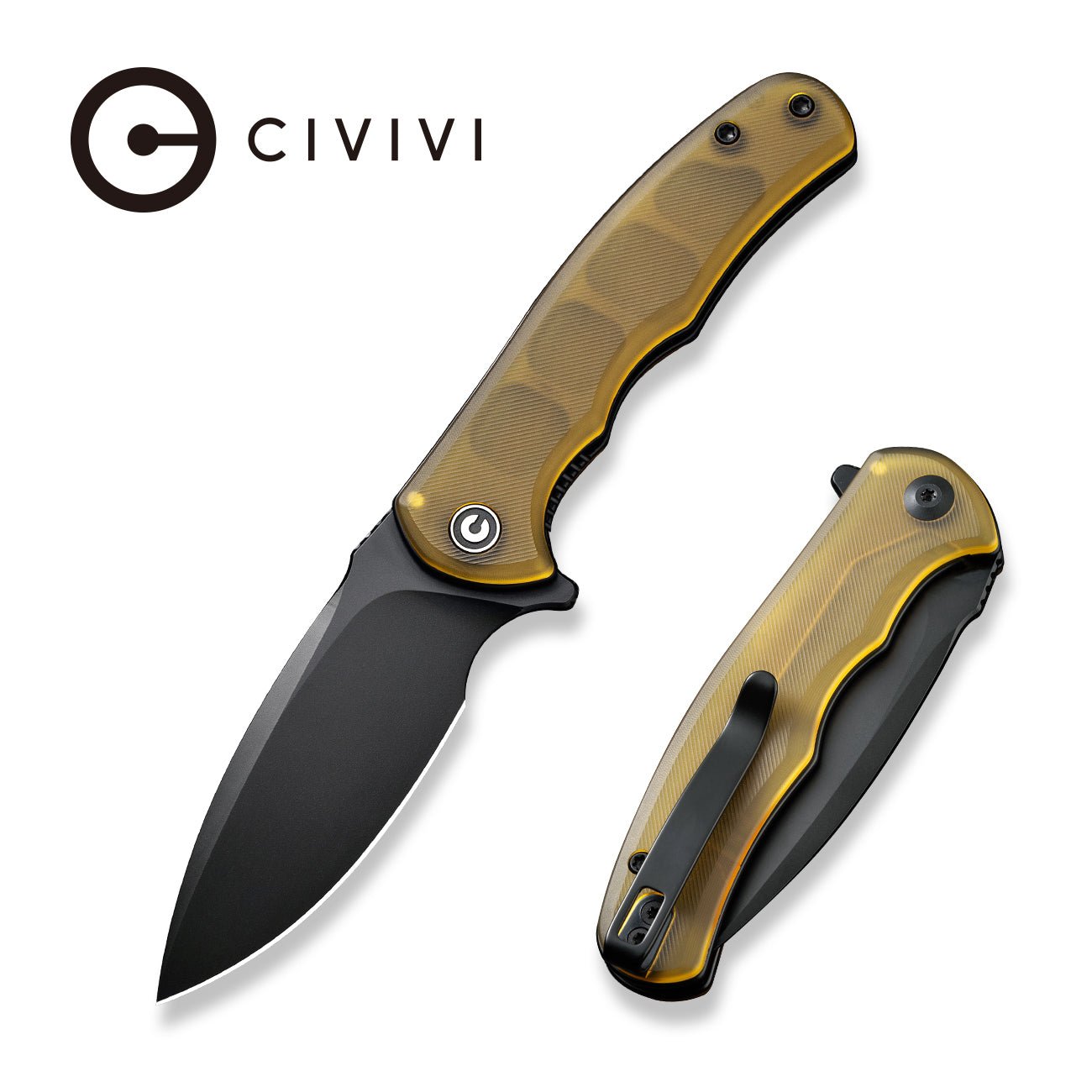 CIVIVI Mini Praxis Flipper Knife Ultem Handle D2 Blade