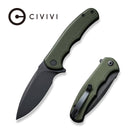 CIVIVI Mini Praxis Flipper Knife G10 Handle (2.98" D2 Blade) C18026C-1