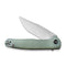 CIVIVI Mini Sandbar Flipper Knife G10 Handle (2.95" Nitro-V Blade) C20011-2