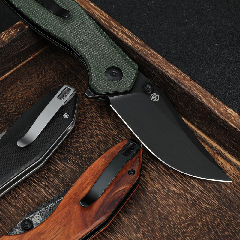AuSable Superior Fleshing Knife – Double Handle – Schmitt Enterprises, Inc.