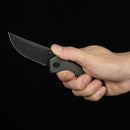 CIVIVI ODD 22 Flipper & Thumb Stud Knife Micarta Handle (2.97" 14C28N Blade) C21032-2