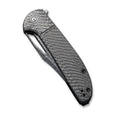 CIVIVI Ortis Flipper Knife Carbon Fiber Handle (3.25" Damascus Blade) C2013DS-1