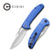 CIVIVI Ortis Flipper Knife Fiber-Glass Reinforced Nylon Handle (3.25" 9Cr18MoV Blade) C2013A