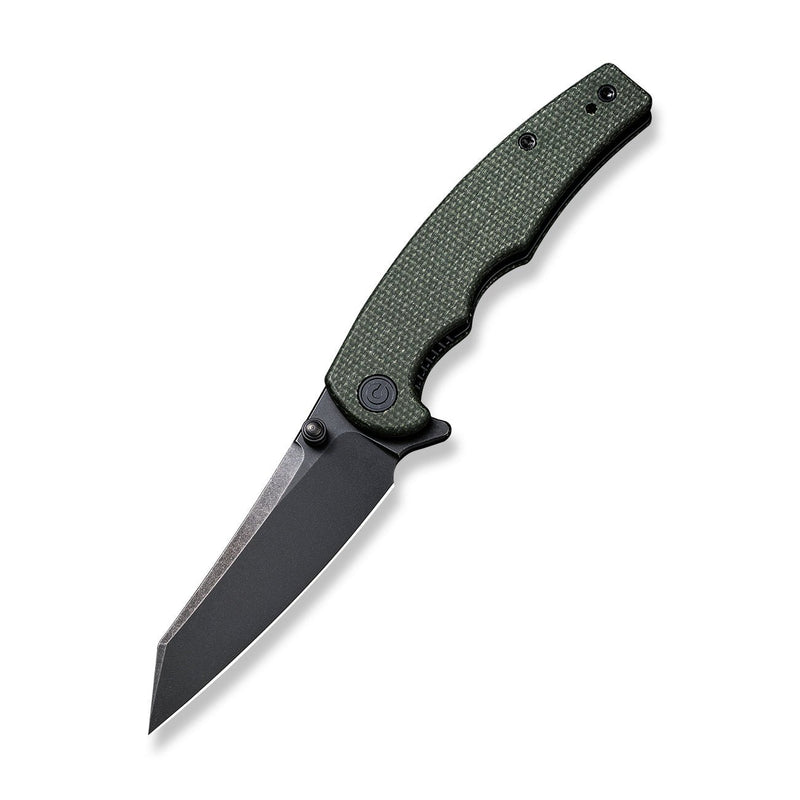 CIVIVI P87 Folder Flipper Knife Micarta Handle (2.90" Nitro-V Blade) C21043-3