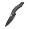 CIVIVI Plethiros Flipper Knife Carbon Fiber Overlay On G10 Handle (3.45" Damascus Blade) C904DS-4