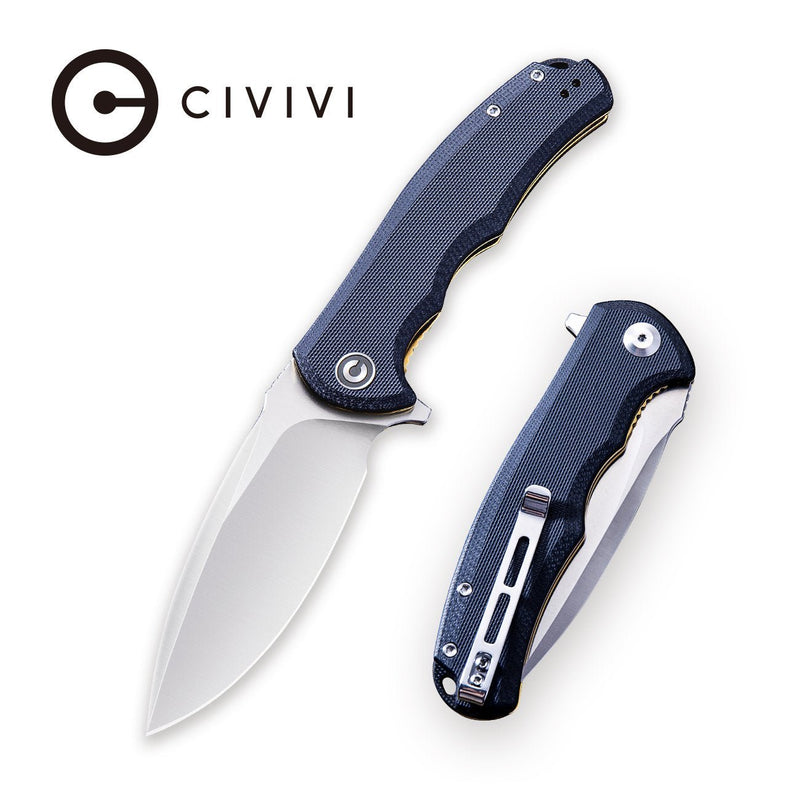 CIVIVI Praxis Flipper Knife G10 Handle (3.75" 9Cr18MoV Blade) C803C