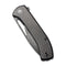CIVIVI Riffle Flipper Knife Carbon Fiber Overlay On G10 Handle (3.46" Damascus Blade) C2024DS-1