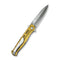 CIVIVI RS71 Fixed Blade Knife Polished Ultem Handle (4" Satin Finished Nitro-V Blade) C23025 Sample1