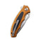 CIVIVI Shard Flipper Knife G10 With Carbon Fiber Overlay Handle (2.95" D2 Blade) C806B