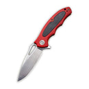 CIVIVI Shard Flipper Knife G10 With Carbon Fiber Overlay Handle (2.95" D2 Blade) C806D