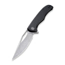 CIVIVI Shredder Flipper Knife G10 Handle (3.7" Damascus Blade) C912DS