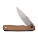 CIVIVI Stylum Front Flipper And Slip Joint Knife Micarta Handle (2.96" 10Cr15CoMoV Blade) C20010B-A