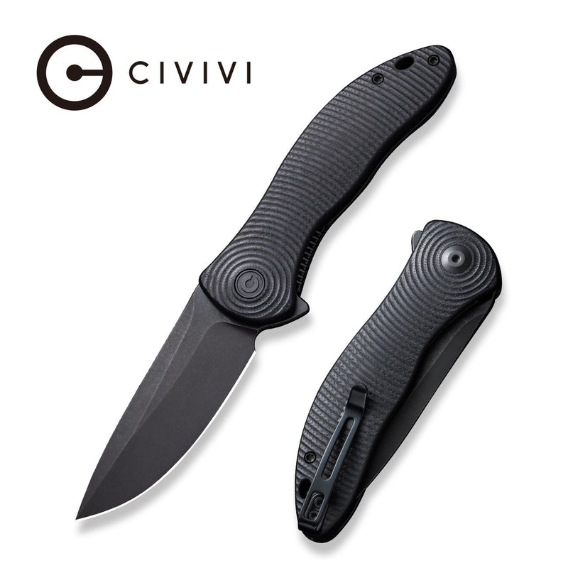 CIVIVI Synergy3 Flipper Knife G10 Handle (3.24" Nitro-V Blade) C20075D-1