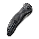 CIVIVI Synergy3 Flipper Knife G10 With Carbon Fiber Handle (3.24" Damascus Blade) C20075A-DS1