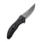 CIVIVI Synergy3 Flipper Knife G10 With Carbon Fiber Handle (3.24" Damascus Blade) C20075A-DS1