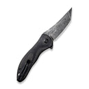 CIVIVI Synergy3 Flipper Knife G10 With Carbon Fiber Handle (3.24" Damascus Blade) C20075B-DS1