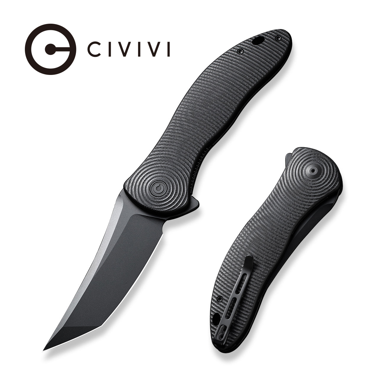 CIVIVI Synergy4 Flipper Knife G10 Handle Nitro-V Tanto Blade