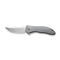 CIVIVI Synergy4 Flipper Knife Gray G10 Handle (3.94" Satin Finished Nitro-V Blade, Tanto) C21018B-2