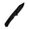 CIVIVI Tacticorix Flipper & Thumb Stud Knife Black G10 Handle (3.7" Black Stonewashed Nitro-V Blade) C23055 Sample1