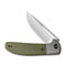 CIVIVI Trailblazer XL Slip Joint Knife G10 Onlay On Stainless Steel Handle (3.46" D2 Blade) C2101A
