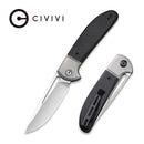 CIVIVI Trailblazer XL Slip Joint Knife G10 Onlay On Stainless Steel Handle (3.46" D2 Blade) C2101C