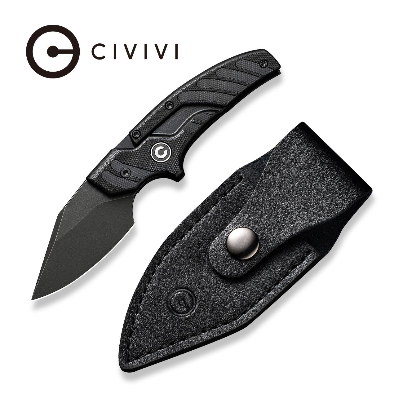 CIVIVI Typhoeus Adjustable Fixed Blade Knife G10 Handle 14C28N