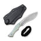 CIVIVI Vaquita II Fixed Blade Knife Natural G10 Handle (3.2" Satin Finished Nitro-V Blade) C047C-2