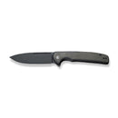 CIVIVI Voltaic Flipper Knife Stainless Steel Handle With Micarta Inlay (3.48" 14C28N Blade) C20060-3