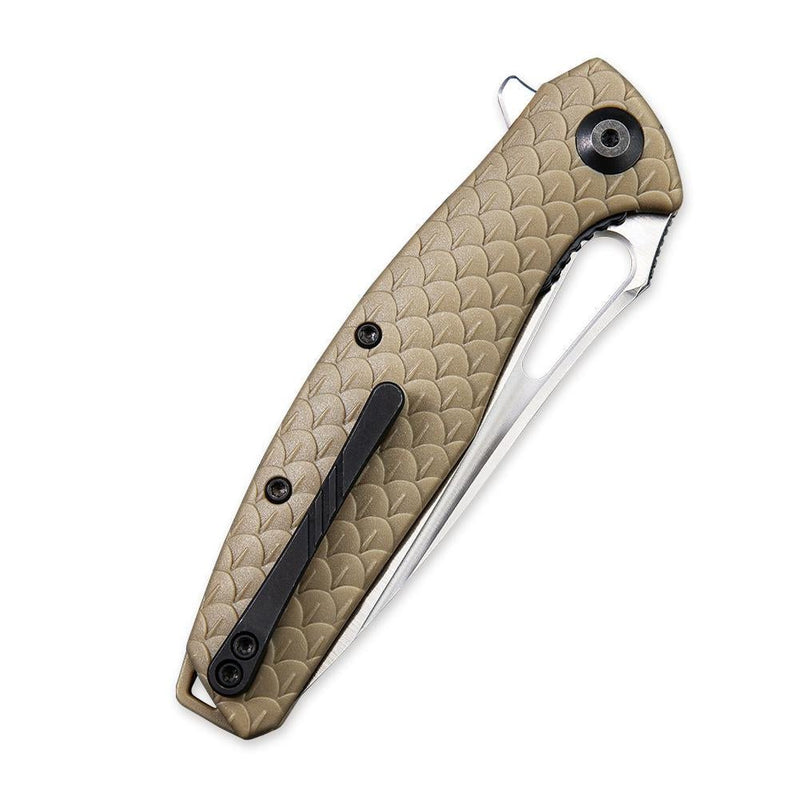 CIVIVI Wyvern Flipper Knife Fiber-Glass Reinforced Nylon Handle (3.45" D2 Blade) C902C