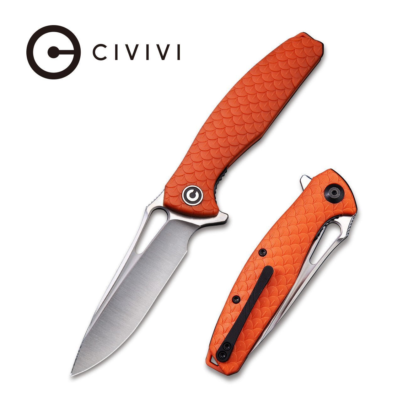 CIVIVI Wyvern Flipper Knife FRN Handle D2 Blade