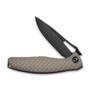 CIVIVI Wyvern Flipper Knife Fiber-Glass Reinforced Nylon Handle (3.45" D2 Blade) C902F